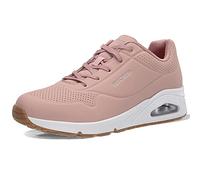 Skechers Damen UNO Stand ON AIR Sneakers, Blush Durabuck, 36 EU