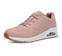 Skechers Damen UNO Stand ON AIR Sneakers, Blush Durabuck, 39.5 EU