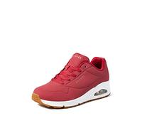 Skechers Damen UNO Stand On Air Sneakers, DKRD, 38 EU