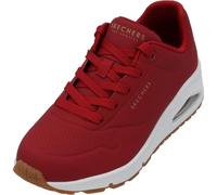 Skechers Damen UNO Stand On Air Sneakers, DKRD, 38 EU