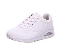 Skechers Damen UNO Stand ON AIR Sneakers, Off White Durabuck, 36.5 EU