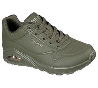 Skechers Damen UNO Stand ON AIR Sneakers, Olive Durabuck, 40 EU