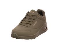 Skechers Damen UNO Stand ON AIR Sneakers, Olive Durabuck, 41 EU