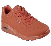 Skechers Damen Uno Stand On Air Sneakers, Rust Durabuck Mesh, 39 EU