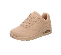 Skechers Damen UNO Stand ON AIR Sneakers, Sand Durabuck, 41 EU