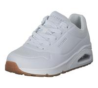 Skechers Damen UNO Stand ON AIR Sneakers, WHT weiß Durabuck, 39 EU