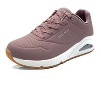 Skechers Damen Uno Stand On Air Trainers, Mauve Durabuck Mesh, 36 EU