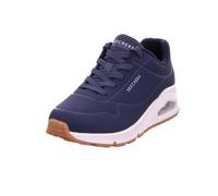 Skechers Damen Uno Stand On Air Trainers, Navy Durabuck Mesh, 36 EU