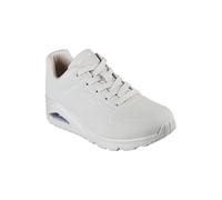 Skechers Damen Uno Stand On Air Trainers, Off White Durabuck, 37 EU