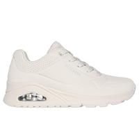 Skechers Damen Uno Stand On Air Trainers, Off White Durabuck, 37 EU