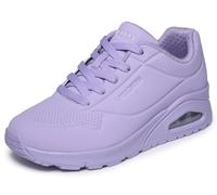 Skechers Damen UNO Stand On Air Trainers, Purple Lavendar Mesh, 41 EU