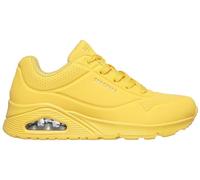 Skechers Damen UNO Stand On Air Turnschuhe, Mustard Durabuck/Mesh, 37 EU