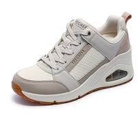 Skechers Damen UNO Wedge-Everything Nice Sneaker, Cremeweiß, 40 EU