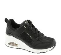 Skechers Damen UNO Wedge-Everything Nice Sneaker, Schwarz, 35.5 EU