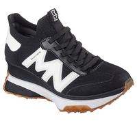 Skechers Damen Upper Cut Classic Jogger Sneaker, True Black, 39 EU