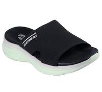 Skechers Damen Vapor Foam-Coastal Sunset Slide Sandale, Schwarz/Multi, 40 EU