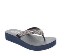 Skechers Damen Vinyasa WILD Daisies, Marineblau, Mehrfarbig, 37 EU