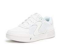 Skechers Damen Viper Court Classic Sneaker, White Leather/Textile/Synthetic, 38.5 EU