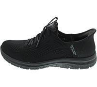 Skechers Damen Virtue Divinity Sneaker, Schwarz gestrickt, 38 EU