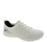 Skechers Damen Virtue Show Runner Sneaker, Natur/Schwarz = NTBK, 37 EU