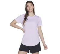 Skechers Damen Walk Moisture Wicking Go Dri Tunic Tee Tunika-Shirt, Orchid Bloom, Klein