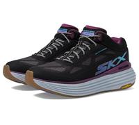 Skechers Damen Wanderschuh Max Cushioning Suspension Terrace Waterproof, Schwarz/Lila, 9