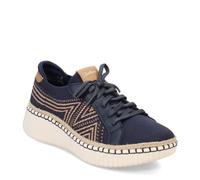 Skechers Damen Wilshire BLVD-Bellevue Sneaker, Marineblau, 38 EU