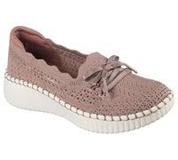 Skechers Damen Wilshire BLVD-Knit Sail Bootsschuh, Mokka, 35 EU