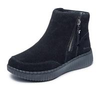 Skechers Stiefelette Wilshire BLVD Weekend Crush für Damen Schwarz Größe 38 EU