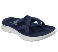 Skechers Damen Zehentrenner Blau EU 40