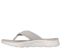 Skechers - Damen Zehentrenner Go Walk Flex taupe Grau - Gr. - EU 37
