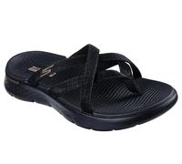 Skechers Go Walk Flex - Ssselena Damen Sandalen, schwarz, Größe 37 37