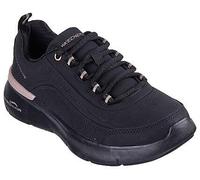Skechers Damenschuhe Halbschuhe Schwarz Schwarz - Gr. - 38