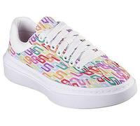 Skechers Damenschuhe Halbschuhe Weiß Weiß - Gr. - 38