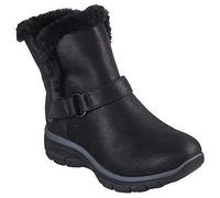 Skechers Damen-Stiefelette Easy Going-Dreamers zum Einschlüpfen Schwarz Größe 36 EU