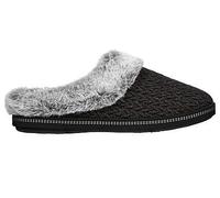 Skechers Damenschuhe Pantoletten Schwarz Schwarz - Gr. - 38