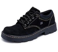 Skechers Damenschuhe/Schuhe für Damen, Schwarzes Wildleder, 39 EU