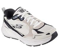 Skechers 150493 NTBK Schnürhalbschuh Leder und Synthetik Damen in Weiss-Kombi - Gr. 41