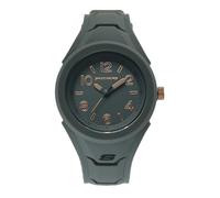 Skechers Damenuhren Gift Sets, Dreizeigeruhrwerk, 38mm graues Silikongehäuse mit Silikonarmband, SR9059
