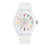 Quarzuhr SKECHERS "ROSENCRANS", weiß, Armbanduhren, Damen, Quarzuhr, Armbanduhr, Damenuhr, Silikonarmband, analog, Mineralglas (57567007-0) weiß