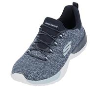 Skechers Dazzling Haze-Sneaker für Mädchen, freihändig, Marineblau/Hellblau, 38 EU