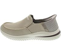 Skechers Delson 3.0 Chadwick Mokassin für Herren, Taupe Knit, 46 EU