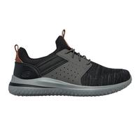 Skechers Delson 3.0 - Cicada Herren Freizeitschuhe, schwarz, Größe 46 46