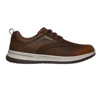Skechers Herren Delson Antigo Trainers, Dark Brown Leather, 44 EU