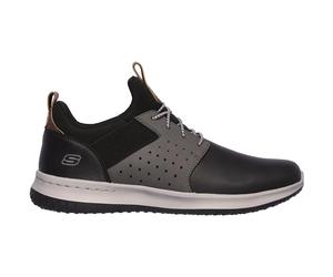 Skechers Delson - Axton Herren Freizeitschuhe, schwarz, Größe 43 43