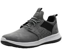 Skechers Delson Axton Herren-Sneakers, Grau/Schwarz, 45 EU
