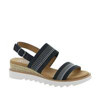 Skechers Desert Kiss Hi - Tea Time 113863-NVMT, Womens sandals, navy, 39 EU