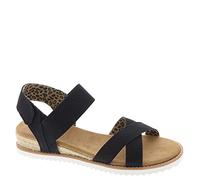 Skechers Desert Kiss- Secret Picnic 33386-BLK, Womens sandals, black, 40 EU