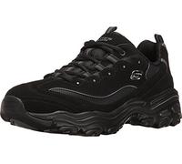 Skechers D'Lites 52675-BBK, Mens Sneakers,Sports Shoes, Black, 43 EU