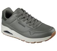 Skechers D'Lites Biggest Fan Fashion Sneaker für Damen, Olive Duraleather Olive Suede, 41 EU